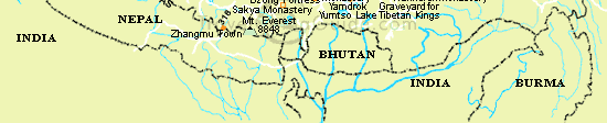Map of Tibet
